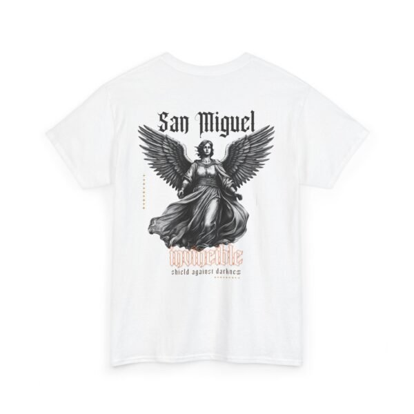 Guardian Angel Unisex Tee - Saint Michael the Archangel Design - Image 4