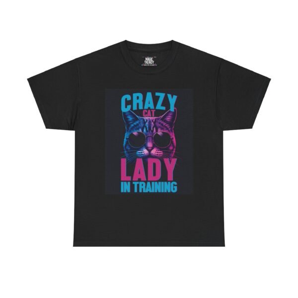 Cat Lover Tee - Unisex Heavy Cotton - Image 2